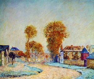 Alfred Sisley: La prima brinata